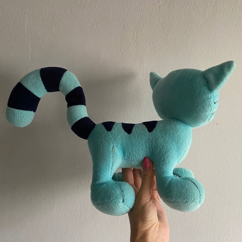 Pilchard the Cat plush toy vintage 2000, Bob the Builder’s pet, used