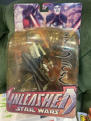 Star Wars Unleashed φιγούρα Assajj Ventress σφραγισμένη, Hasbro 2005