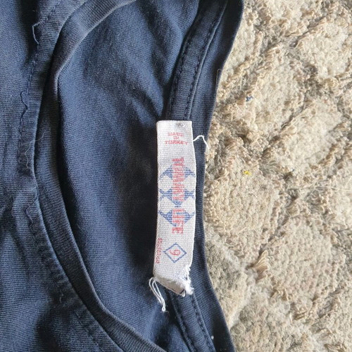 Tommy Life kids short-sleeve shirt used, blue, size 9 years