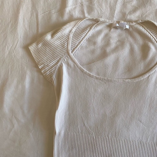 Mango white T-shirt size S used