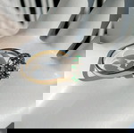  14K Χρυσό Διαμάντι Σμαράγδια Φυσικό  Γνήσιο Βιντάζ Συλλεκτικό Μοναδικό Δαχτυλίδι