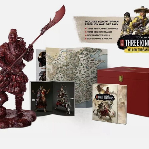 Total War Three Kingdoms Collector's Edition new sealed