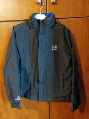 Karrimor jacket grey elephant color like new for boys 10-12 years