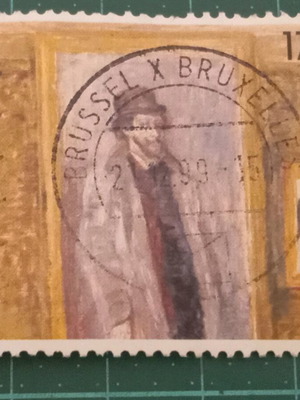 Belgium stamp 1999 50th anniversary of James Ensor's death like new