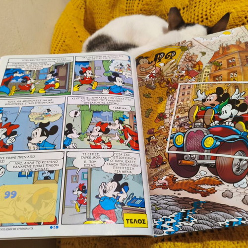 Panini album used Mickey Mouse Sticker Story