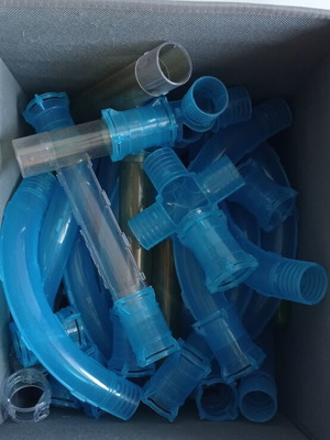 Speed pipes for track extension