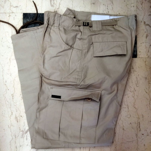 Men's Pants Aetos beige-khaki new, size L, cotton gabardine