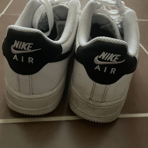 Nike Airforce sneakers, size 38, black and white