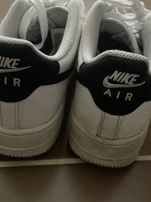 Nike Airforce sneakers, size 38, black and white