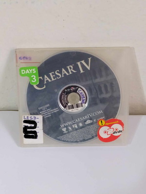 Caesar IV PC game used, 2 CDs