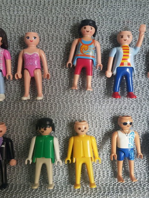 Playmobil μεταχειρισμένες φιγούρες, πακέτο 10 τεμαχίων