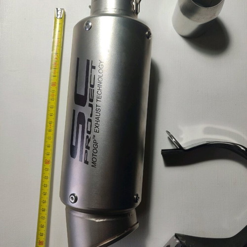 MotoGP look s c project motorcycle exhaust like new