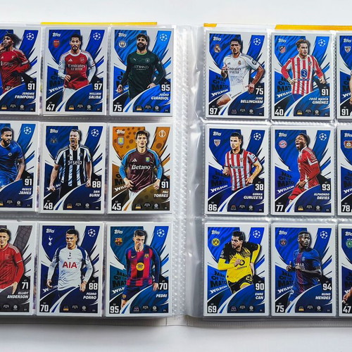 Topps Match Attax Champions League & Europa League 2025-2026 complete set like new