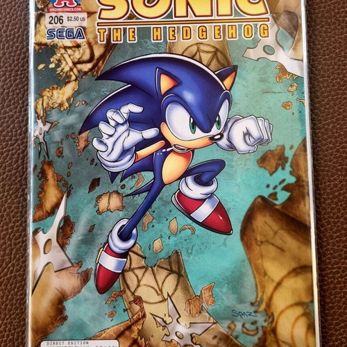 Sonic The Hedgehog Comic Book #206 New 2010