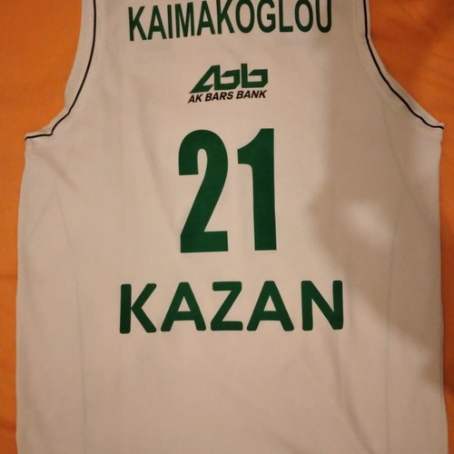 Φανέλα Κώστα Καιμακόγλου μεταχειρισμένη Eurocup 2014-15 μέγεθος 3XL