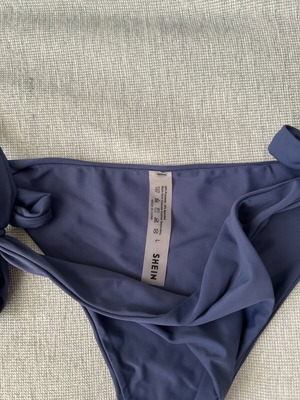 Shein dark blue swimsuit like new, size L