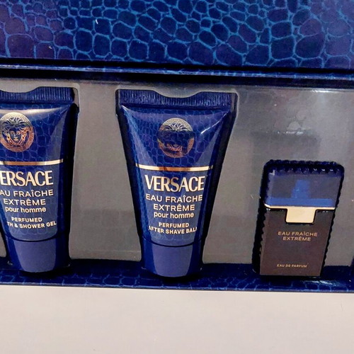 Versace Eau Fraîche Extrême Pour Homme Limited Travel Edition set new