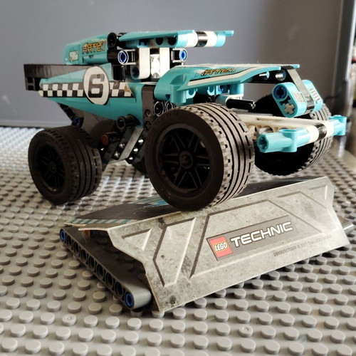 Lego stunt truck and grave digger used
