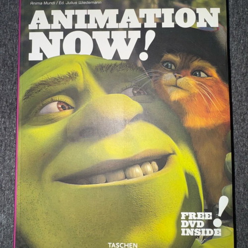 Animation Now! Taschen book like new in English with DVD