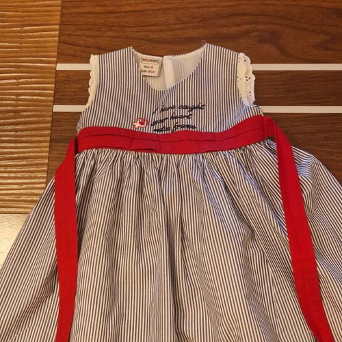 Matou France striped baby dress