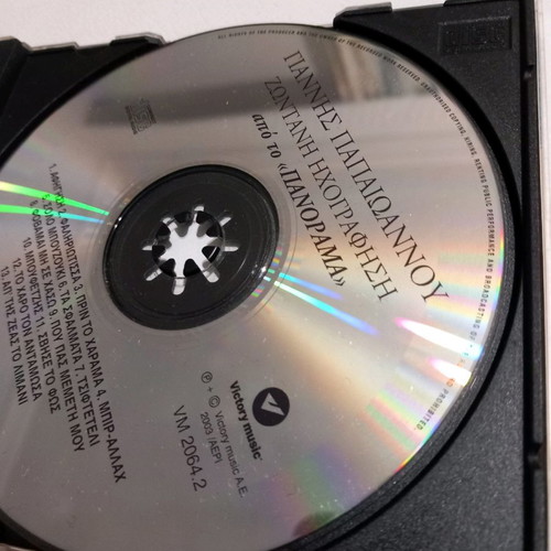 Cd Giannis Papaioannou 2003
