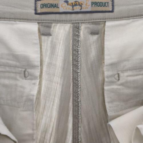 Camel men's summer spring pants used, beige, vintage style
