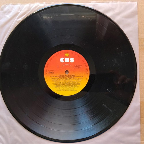 Various Metal Wars LP used, metal genre