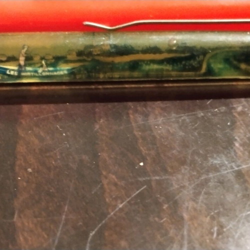 Collectible Floaty Eskesen pen used, vintage "Hortillonnages d'Amiens"