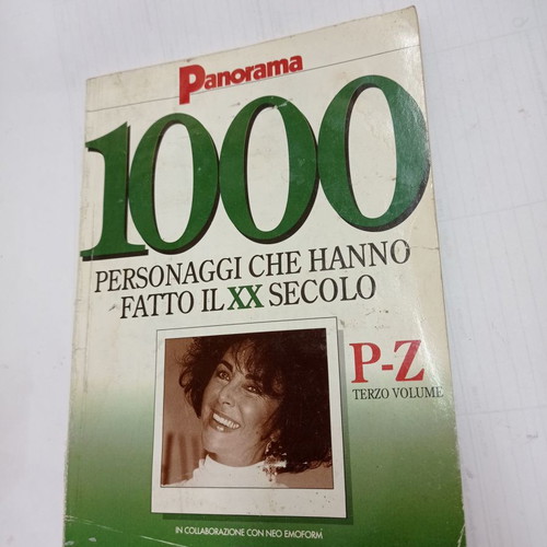 Panorama 1000 Personaggi Che Hanno Fatto Il XX Secolo P-Z book used