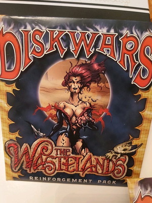 Diskwars The Wastelands Reinforcement Pack σαν καινούργιο, επιτραπέζιο 1999
