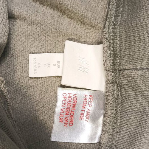H&M hoodie oversized sage green like new