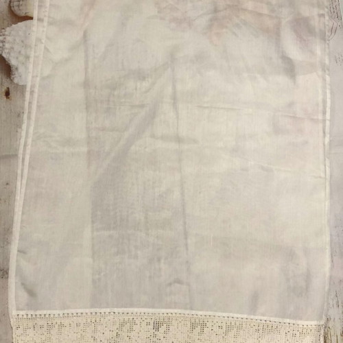 Set of 2 used cotton salon napkins 101x61 cm