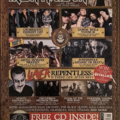 Metal Hammer Iron Maiden Collectors Edition Magazine new