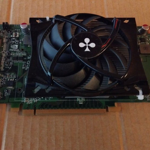 NVidia Quadro FX1800 768MB GDDR3 192bit PCI-E graphics card used