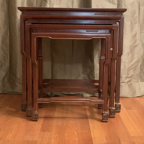 Saridis Serving Tables Set of 3 like new