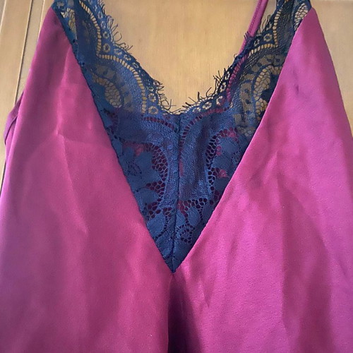 Lingerie red with black lace used