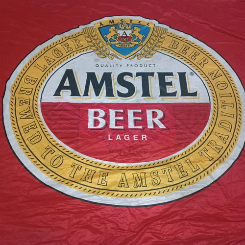 Amstel flag new, dimensions 2.9m x 1.9m