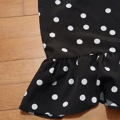 Shein polka dot backless dress size small, like new