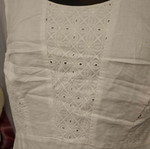 Per Una white linen midi dress like new, UK size 12