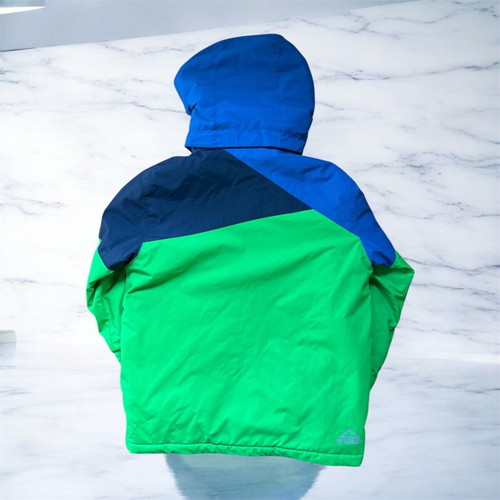 McKinley Kids Snow Jacket like new for 10-Year-Old Boys, Blue-Green