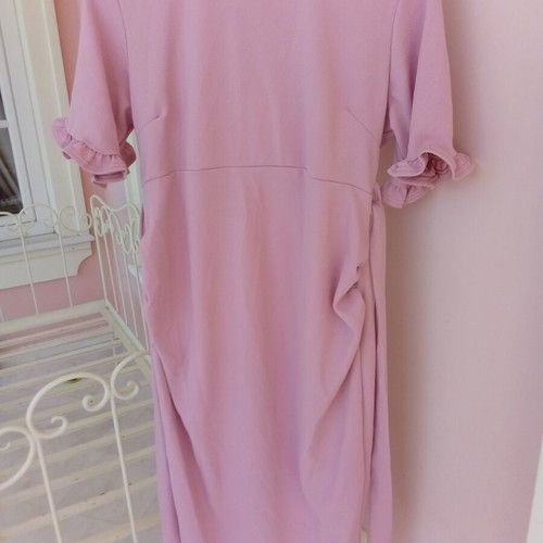 Boohoo women's dress new, size large, pink