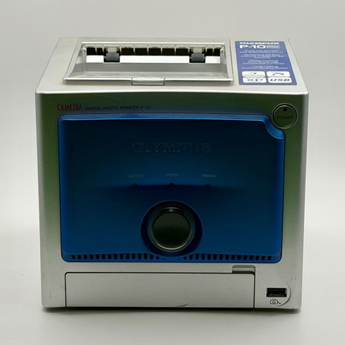 Olympus Camedia P-10 digital photo printer used, no accessories