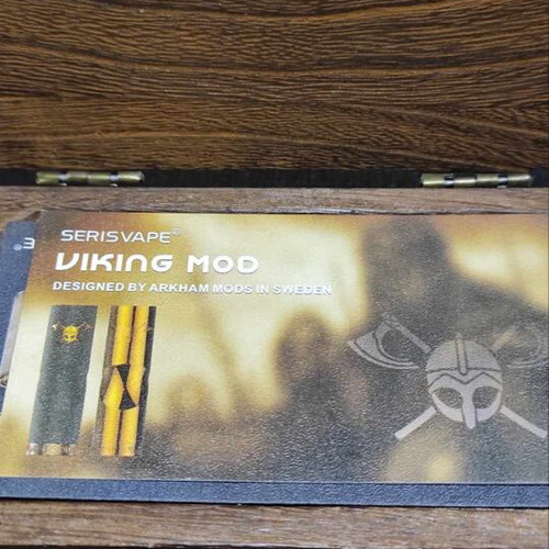 Viking Mechanical Mod by Serisvape like new, full black