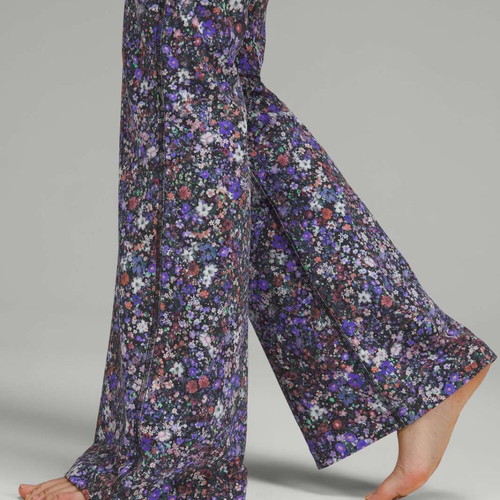 Lululemon yoga pants, super-high rise, multicolor