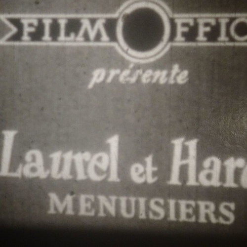 Standard 8mm Sound Film "MENUISIERS" 1933 Used Comedy