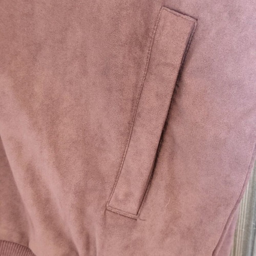 Adidas jacket like new, purple velour, size L