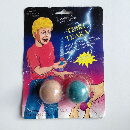 Tsiki Tsaka vintage toy from 80s, new sealed