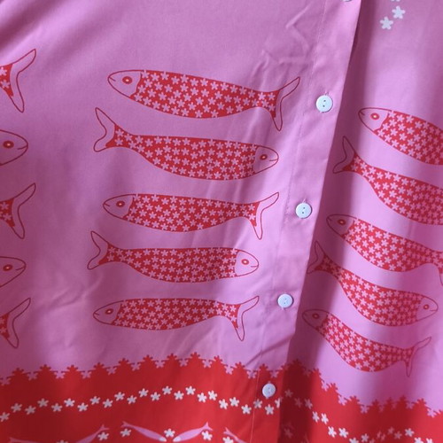 Sardines set, pink and multicolored
