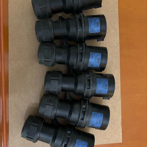Industrial plugs used 16A, pack of 6