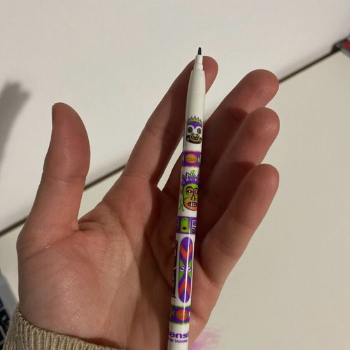 Pencil with replaceable tips used